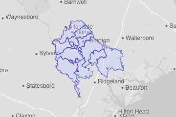 Hampton County, SC ZIP Codes