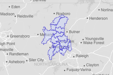 Durham County, NC ZIP Codes
