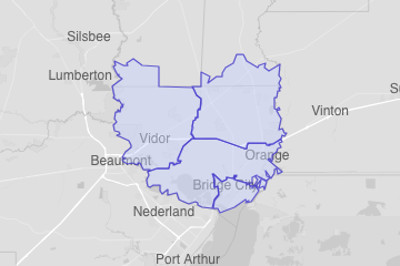 Orange County, TX ZIP Codes