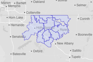 Benton County, MS ZIP Codes