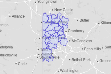Beaver County, PA ZIP Codes