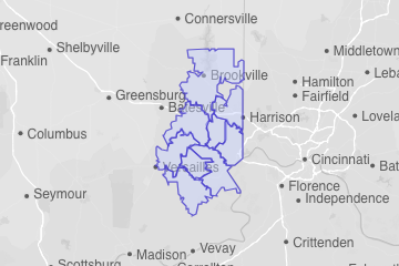 Dearborn County, IN ZIP Codes