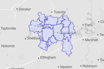 Coles County, IL ZIP Codes
