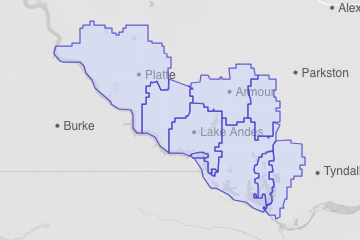 Charles Mix County, SD ZIP Codes