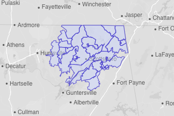 Jackson County, AL ZIP Codes