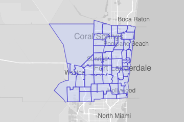 Broward County, FL ZIP Codes