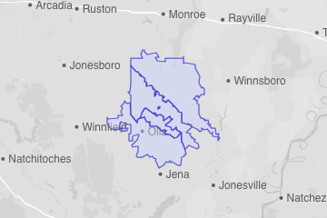 Caldwell Parish, LA ZIP Codes
