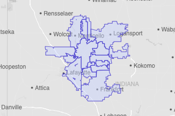 Carroll County, IN ZIP Codes