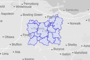 Seneca County, OH ZIP Codes