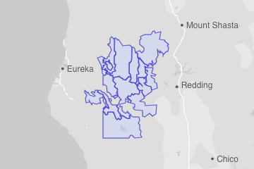 Trinity County, CA ZIP Codes