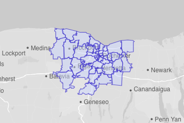 Monroe County, NY ZIP Codes