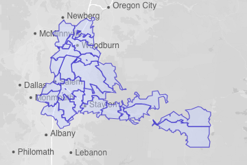 Marion County, OR ZIP Codes
