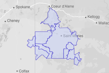 Benewah County, ID ZIP Codes