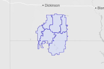 Adams County, ND ZIP Codes