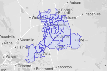 Sacramento County, CA ZIP Codes