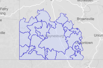 Greene County, PA ZIP Codes