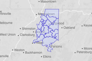 Preston County, WV ZIP Codes