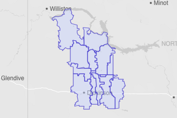 Dunn County, ND ZIP Codes