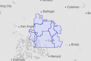 Concho County, TX ZIP Codes