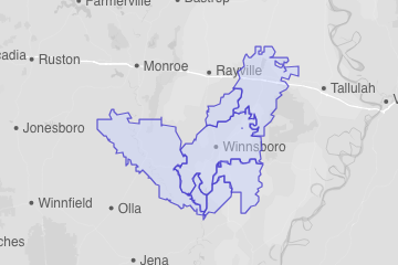 Franklin Parish, LA ZIP Codes