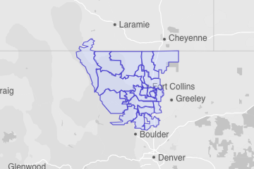 Larimer County, CO ZIP Codes