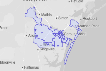 Nueces County, TX ZIP Codes
