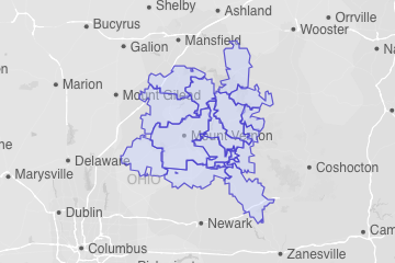 Knox County, OH ZIP Codes