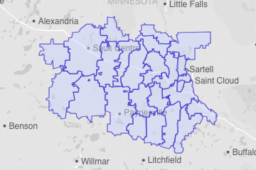 Stearns County, MN ZIP Codes