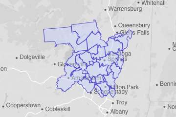 Saratoga County, NY ZIP Codes