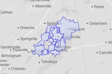 Calhoun County, AL ZIP Codes