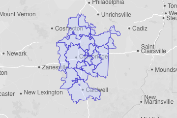 Guernsey County, OH ZIP Codes
