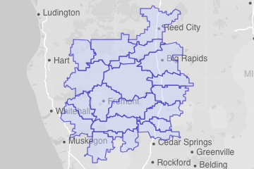 Newaygo County, MI ZIP Codes