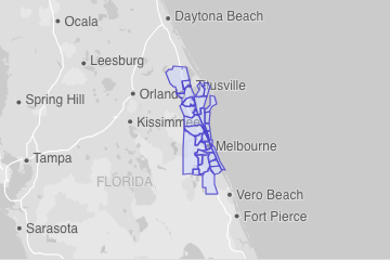 Brevard County, FL ZIP Codes