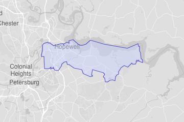 Hopewell city, VA ZIP Codes