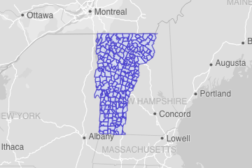 Vermont ZIP Codes