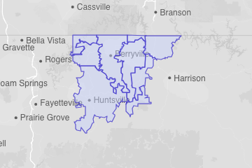 Carroll County, AR ZIP Codes