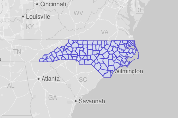 North Carolina Counties