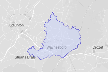 Waynesboro city, VA ZIP Codes