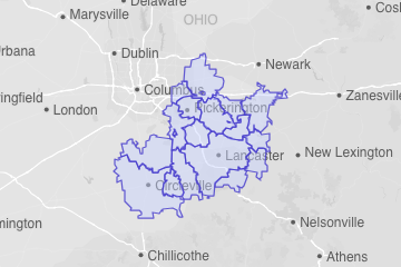 Fairfield County, OH ZIP Codes