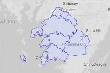Somerset County, MD ZIP Codes