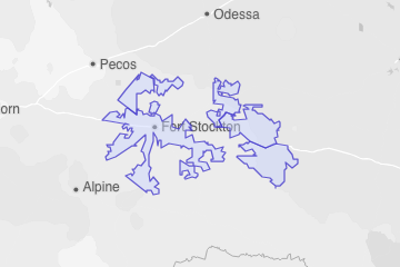 Pecos County, TX ZIP Codes