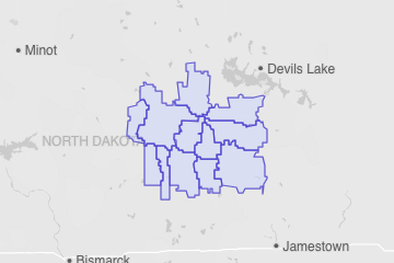 Wells County, ND ZIP Codes
