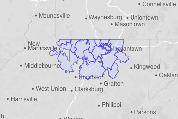 Monongalia County, WV ZIP Codes