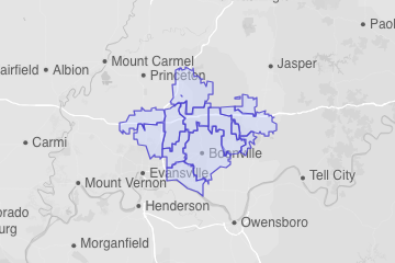 Warrick County, IN ZIP Codes