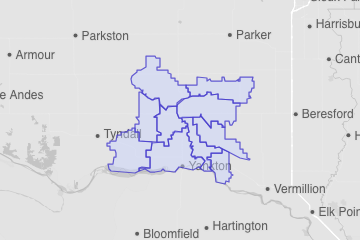 Yankton County, SD ZIP Codes