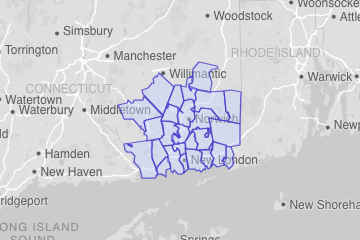 New London County, CT ZIP Codes