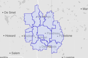 Moody County, SD ZIP Codes