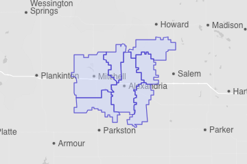Hanson County, SD ZIP Codes