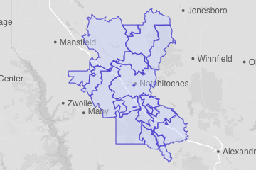 Natchitoches Parish, LA ZIP Codes