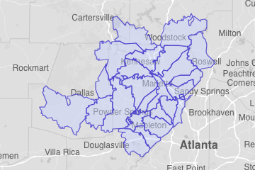 Cobb County, GA ZIP Codes